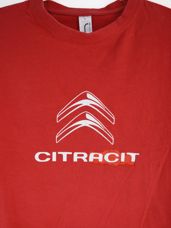 T-Shirt Citracit (M) Rouge